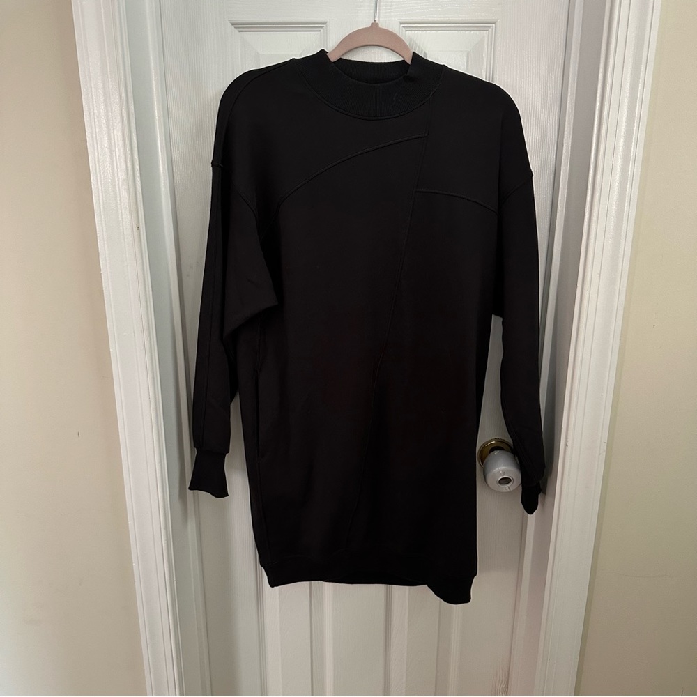 Lululemon Broken Beats Sweater Dress Black Size XS